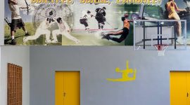 Анатолий Лодыга посетил первый урок физкультуры в средней школе №3