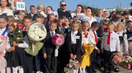 Снимки с дня знаний: в объективе линейка средней школы №14 города Солигорска