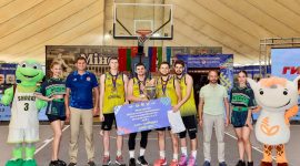 Команда «Шахтёр» стала победителем чемпионата Беларуси по баскетболу 3х3