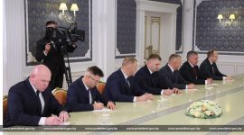 Президент Беларуси Александр Лукашенко 13 октября рассмотрел кадровые вопросы