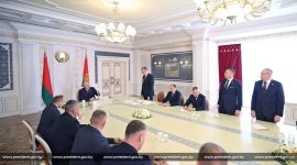 Президент Беларуси Александр Лукашенко 13 октября рассмотрел кадровые вопросы
