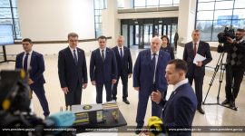 Александр Лукашенко дал старт работе Центра технического творчества юных техников в столице