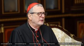 Александр Лукашенко встретился с префектом Дикастерии по делам Восточных церквей в Ватикане кардиналом Клаудио Гуджеротти