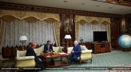 Александр Лукашенко встретился с префектом Дикастерии по делам Восточных церквей в Ватикане кардиналом Клаудио Гуджеротти