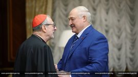 Александр Лукашенко встретился с префектом Дикастерии по делам Восточных церквей в Ватикане кардиналом Клаудио Гуджеротти