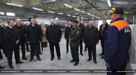 Александр Лукашенко в ходе рабочей поездки в Лепельский район Витебской области посещает Березинский биосферный заповедник