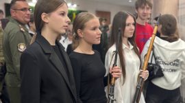 Профориентационное мероприятие с представителями учреждений высшего образования военного профиля проходит сегодня во Дворце культуры