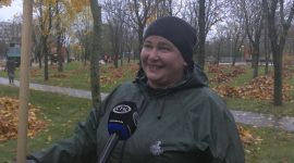 Оксана Куклицкая: сегодня трудовая акция началась с прекрасных стихов: что нам снег, что нам зной, что нам дождик проливной!