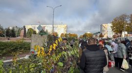 Осенняя региональная ярмарка в Солигорске: большой выбор овощей и саженцев