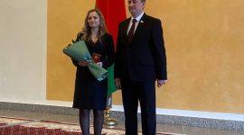 Александр Турчин по поручению Президента Республики Беларусь вручил государственные награды ко Дню Матери