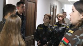 Кто такой эксперт - криминалист? Воспитанники военно-патриотического клуба «Орлы» гимназии № 3 и Солигорского РОВД познакомились с профессией