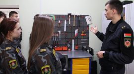 Кто такой эксперт - криминалист? Воспитанники военно-патриотического клуба «Орлы» гимназии № 3 и Солигорского РОВД познакомились с профессией
