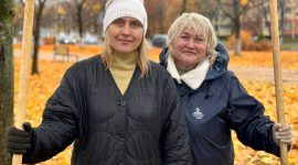 Оксана Куклицкая: сегодня трудовая акция началась с прекрасных стихов: что нам снег, что нам зной, что нам дождик проливной!