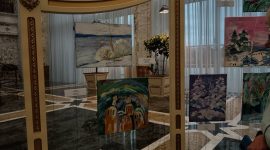 Новые горизонты: Работы молодых художников из Солигорска теперь будут украшать Дворец Независимости, находясь там рядом с подарками, картинами со всего мира