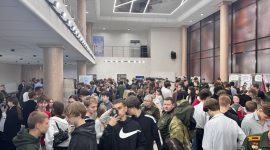 Профориентационное мероприятие с представителями учреждений высшего образования военного профиля проходит сегодня во Дворце культуры