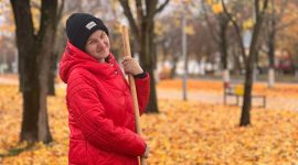 Оксана Куклицкая: сегодня трудовая акция началась с прекрасных стихов: что нам снег, что нам зной, что нам дождик проливной!