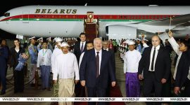 Александр Лукашенко прибыл с официальным визитом в Мьянму
