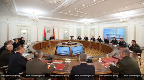 Сегодня Александр Лукашенко собрал заседание Совета Безопасности
