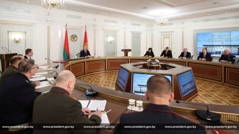 Сегодня Александр Лукашенко собрал заседание Совета Безопасности