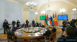 Александр Лукашенко принял участие в заседании Высшего Евразийского экономического совета в Санкт-Петербурге