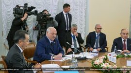 Александр Лукашенко принял участие в заседании Высшего Евразийского экономического совета в Санкт-Петербурге