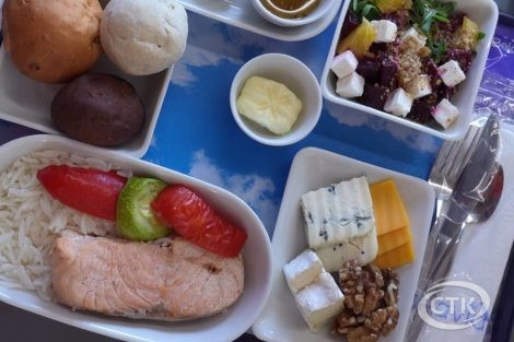 "Белавиа: - горячее питание