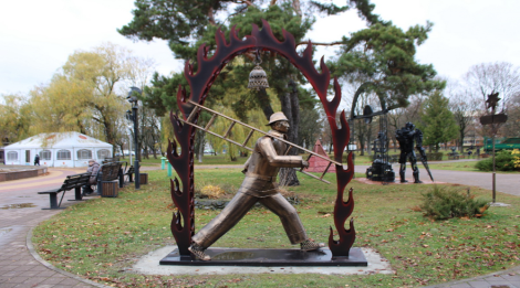 Стартовало интернет-голосование на «Лучший арт-объект в стиле МЧС». Голосуем за Солигорск