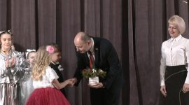 Алексей Кушнаренко поздравил участников новогоднего областного мероприятия в Солигорске с наступающими праздниками