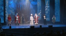 Алексей Кушнаренко поздравил участников новогоднего областного мероприятия в Солигорске с наступающими праздниками