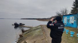 Солигорские спасатели держат «руку на пульсе». Любопытные граждане уже замечены на льду