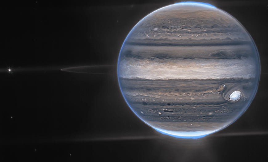 В ночь с 9 на 10 января Земля окажется ближе всего с самой крупной планетой Солнечной системы - Юпитером