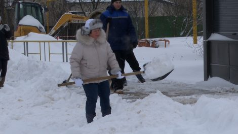 Алла Калеева: не нужно сетовать на то, что кто-то вам что-то должен, а брать лопаты в руки и выходить на уборку снега