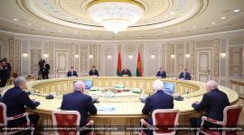 Александр Лукашенко встретился с губернатором Кировской области России Александром Соколовым