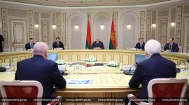Александр Лукашенко встретился с губернатором Кировской области России Александром Соколовым
