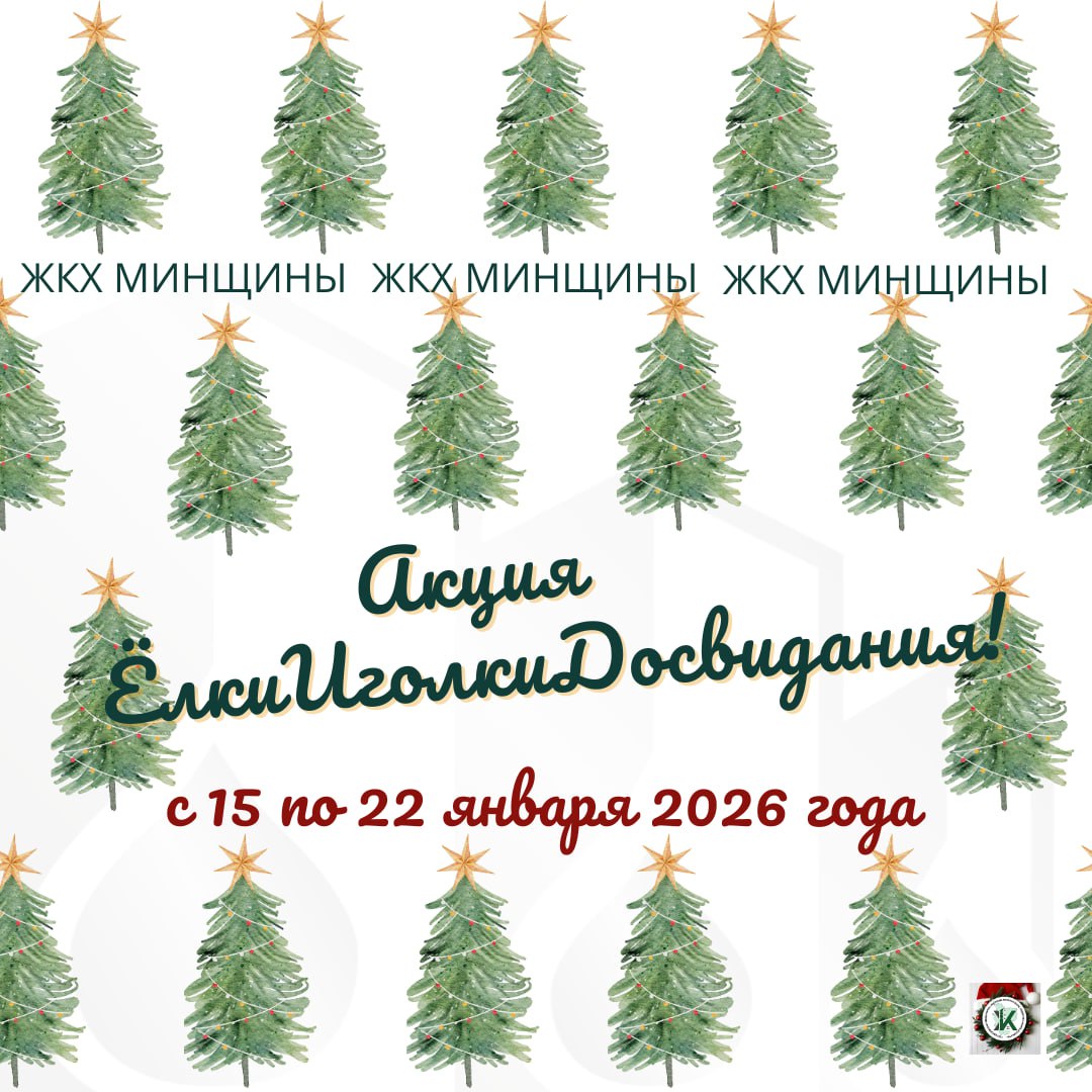 В Минской области стартует акция «ЁлкиИголкиДосвидания»