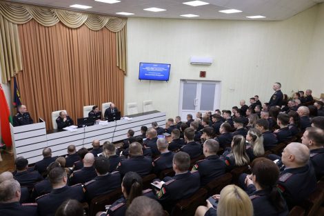 В Солигорском РОВД подвели итоги работы за 2025 год