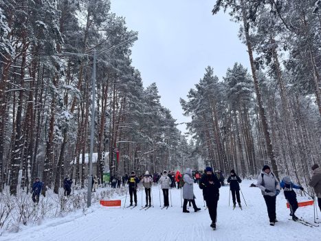 Турнир по биатлону «Снежный снайпер» стартовал в Солигорске