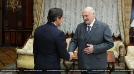 Александр Лукашенко встретился с послом Бразилии Бернардом Клинглом