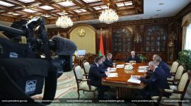 Совещание по проекту Указа Президента Республики Беларусь "О совершенствовании научной деятельности"