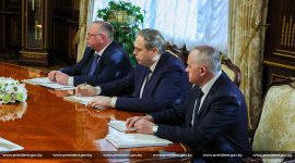 Совещание по проекту Указа Президента Республики Беларусь "О совершенствовании научной деятельности"