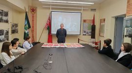 Мероприятие, посвящённое Дню юного героя-антифашиста состоялось в военно-патриотическом клубе "Родник"
