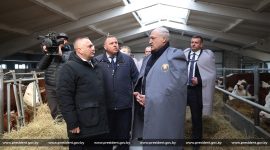 Александр Лукашенко совершил рабочую поездку в Дрибинский район Могилевской области