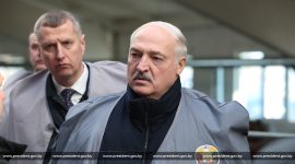 Александр Лукашенко совершил рабочую поездку в Дрибинский район Могилевской области