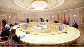 Александр Лукашенко встретился с губернатором Рязанской области Российской Федерации Павлом Малковым
