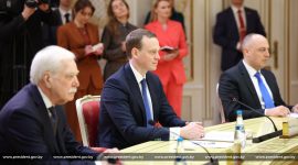 Александр Лукашенко встретился с губернатором Рязанской области Российской Федерации Павлом Малковым