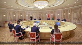 Александр Лукашенко встретился с губернатором Рязанской области Российской Федерации Павлом Малковым