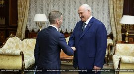 Александр Лукашенко встретился с губернатором Чукотского автономного округа Владиславом Кузнецовым