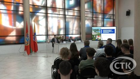 С солигорской молодежью встретился первый секретарь Центрального комитета БРСМ