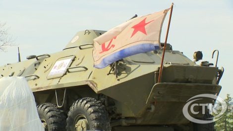 «Камень памяти» морского братства России и Беларуси открыли на "Линии Сталина"