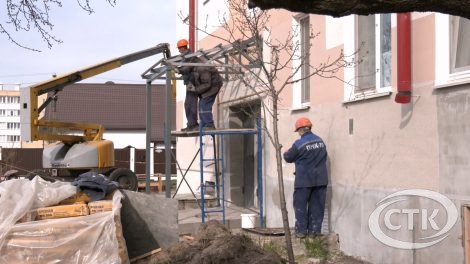В Солигорском районе продолжается капремонт домов